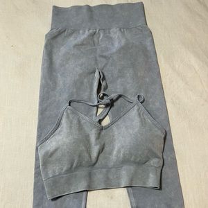 Super cute Amazon gray workout set